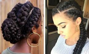 If you have a receding hairline you can look through some braid galleries and see what micros look like on other women with the same head shape or hairline as yourself. 51 Goddess Braids Hairstyles For Black Women Stayglam