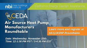 Air Source Heat Pumps: Manufacturers Roundtable