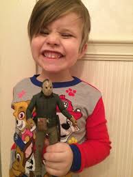 Not my kids playing w the horror film toys & LIKING it😅😂😬