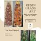 Resin Glass Art - Back-Lit Christmas Tree on Canvas event image