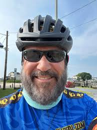 Sunday morning bike ride and steak grill