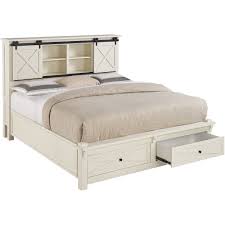 We had a bought two ls nightstands laguna queen platform bed with headboard in espresso: Americaamerica Sun Valley White Queen Storage Bed Dailymail