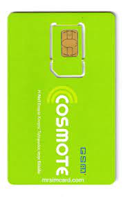 Cosmote is the unified commercial brand for all ote group fixed, mobile, internet and pay tv products and services, as well as ict solutions. Cosmote Greece Sim Card Available Mrsimcard Mrsimcard
