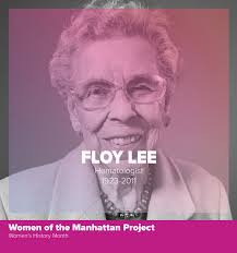 🔬Meet Floy Agnes "Aggie" Lee, a biologist who worked at Los Alamos as a  technician. Lee's mother was German-American, and her father was a member  of the Santa Clara Pueblo. She grew