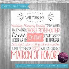 Ask Matron Of Honor Proposal Cards Cake Tasting Printable File Only Ask Bridesmaid Be In My Flower Girl Card Asking Bridesmaids Bridesmaid Proposal Cards