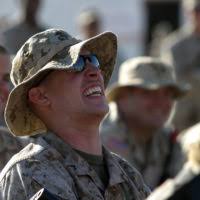 Staff Sgt. Francisco Ballou pulls security during a