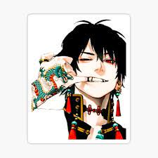 Cute anime anime boy roblox decal id boy slight trap roblox. Sexy Anime Boy Stickers Redbubble