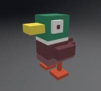 Crossy road paper dolls minis robot minecraft 3d crafting robots paper puppets. Crossy Road 3d Models To Print Yeggi