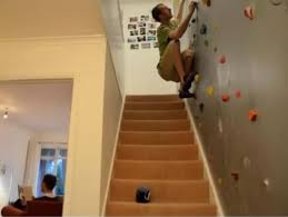 This Is How I Get Upstairs In My House Parete Da Arrampicata Scale Arredamento
