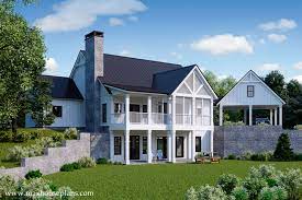 The modern farmhouse exterior look often includes. Modern Farmhouse House Plan Max Fulbright Designs