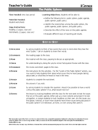 Our books collection spans in multiple locations, allowing you to get the most less latency time to download any of our books like this one. Public Sphere Public Opinion Lesson Plan