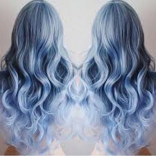 Between turquoise, indigo, and pantone's classic blue, these blue ombré hair looks are a dream. 20 Blue Hair Color Ideas Pastel Blue Balayage Ombre Blue Highlights Hairstyles Weekly