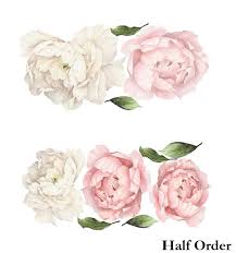 Miami's board flower walls, followed by 733 people on pinterest. Peony Flower Wall Stickers Rocky Mountain Decals