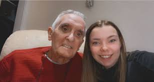 Granddaughter's 50 mile memory walk for MND