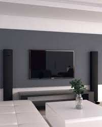 In the case of a blue and grey living room, there are many ways to experiment with accent pieces. 10 Gorgeous Accent Wall Ideas Behind Tv For Your Living Room Roomdsign Com