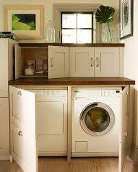 You are going to want help from the kids and they will want to climb up to the stacked, and that is not so safe. If You Have A Side By Size Front Loading Washer Dryer And Can T Figure Out How To Add A Counte Laundry In Bathroom Laundry Room Decorating Laundry Room Decor