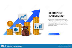 Return On Investment Roi Profit Opportunity Concept