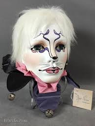 Vintage 1993 Dylan Nelson female cat jester