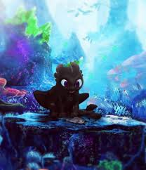 Baby Night Light Fury Edit By 0razumy0 On Deviantart