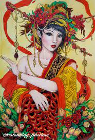 Chandrawienata for providing his artbook for this review. From Serene By Nicholas F Chandrawienata Coloured By Debbie Harby Nickfilbert Nicholasf Chandrawienata Adultcol Mother Art Coloring Book Art Coloring Books