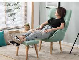 Laurel Modern Nordic Lounge Chair Fabric Sofa Single Sofa Chair