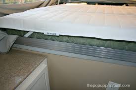 Rvs come in almost unlimited sizes and configurations, but there are a few typical mattress sizes that you'll see in an rv. How We Sleep Comfortably In Our Pop Up Camper The Pop Up Princess