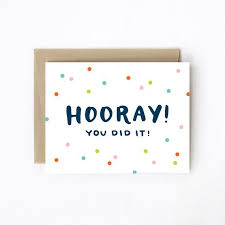 Hand Lettered Congratulations Card Hooray You Did It Congratulations Card Congratulations Card Graduation Hand Lettering