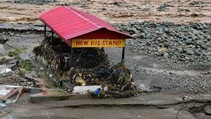 Rajouri Flash Floods | Heavy overnight rainfall unleashed devastating flash  floods, washing away vehicles and causing widespread destruction to  infrastructure