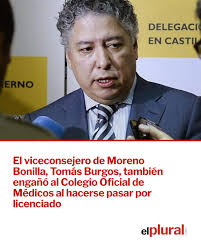 ❗Tomás Burgos figuró como “médico” en documentos oficiales pese a no tener  la licenciatura en Medicina