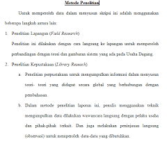 Review 5 Skripsi Teknik Informatika Metodologi Penelitian