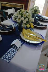 The most common spanish themed party material is paper. Friends Dinner Party With A Spanish Tile Theme Colors Yellow And Blue Colors Party Decorations Spanish Party Spanish Tile