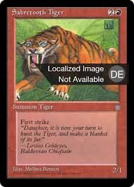 We did not find results for: Sabelzahntiger Sabretooth Tiger Ice Age Ice 215 Scryfall Magic The Gathering Search