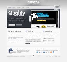 Phantom Climatic Functional Psd Template Amp Climatic Phantom Template Psd Templates Templates Css Templates
