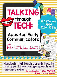 Some are original, innovative or useful and others we download, open once and never use it again. Talking Through Tech Best Speech Therapy Apps For Parents Of Preschoolers Speech Therapy Apps Speech Therapy Autism Speech And Language