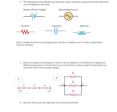 Electrical diagrams and schematics, electrical single line diagram, motor symbols, fuse symbols, circuit breaker symbols, generator symbols. Solved The Following Circuit Symbols Are Commonly Used To Chegg Com
