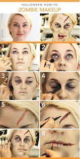 Diy Halloween Zombie Makeup Tutorial Creepy Halloween Makeup Halloween Makeup Diy Halloween Makeup Inspiration