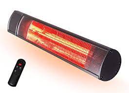 This patio heater will make a great addition to your patio, as it will allow you to enjoy the outdoors when the temperature starts to drop. Futura Deluxe Wall Mounted Electric Infrared Outdoor Garden Patio Heater 2000w Waterproof Remote Control Included Patio Heater Outdoor Heating Patio Garden