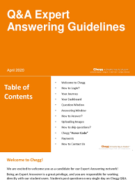 For use only at merchants in canada and the u.s. Chegg Qa Guideline V9 Faq Question