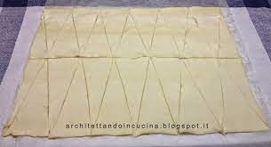 Prendete ogni triangolino, fate un taglietto con un coltello nella metà della lunghezza e farcitelo come preferite, io in questo caso ho utilizzato la nutella ma potete prepararli anche con creme dolci spalmabili oppure con della marmellata. Architettando In Cucina Cornetti Salati Di Pasta Sfoglia Con Ripieno A Sorpresa