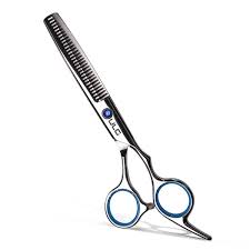 How to thin out thick hair with thinning scissors: Ulg Hair Thinning Scissors Cutting Teeth Shears Professional Barber Hairdressing Texturizing Salon Razor Edge Scissor Japanese Stainless Steel With Detachable Finger Ring 6 5 Inch Walmart Canada
