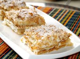 Napoleon Pastry Dessert Recipes Cookingandcooking Com Napoleon Pastry Pastry Recipes Persian Desserts