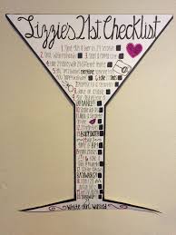 21 Things To Do On Your 21st Birthday Scavenger Hunt 21st Birthday Checklist Sign Idea 21st Birthday Checklist 21st Birthday Checklist Liqu In 2020 21st Birthday Signs Checklist 21st Birthday Checklist 21st Birthday Sign