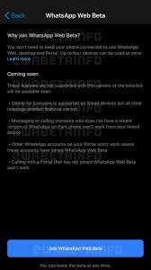 The whatsapp web interface allows you to carry on and continue conversations from a web browser. Wabetainfo On Twitter Whatsapp Will Offer A Whatsapp Web Beta Program For Ios And Android Beta Users In Order To Use Whatsapp Web Without Having To Keep Your Phone Connected To The