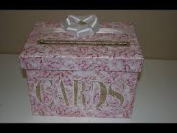 Baby showers are a wonderful way for the expectant mom and dad to receive gifts and love. Diy Tutorial Wedding Card Box Youtube