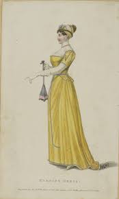 La Belle Assemblee February 1812 Evening Dress From The Bibliotheque Des Arts Decoratifs Via Sceneinthepas Regency Fashion Western Womens Fashion Fashion