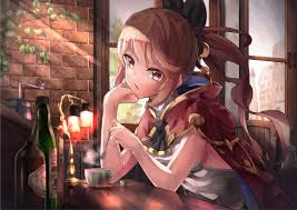 Wallpaper : 1433x1013 px, anime girls, bar, Clarisse Granblue Fantasy,  Granblue Fantasy 1433x1013 - wallpaperUp - 1023414 - HD Wallpapers -  WallHere