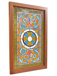 Check spelling or type a new query. Victorian Teal And Amber Stained Glass Window With Rondelles For Sale At 1stdibs