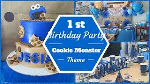 Free shipping on orders over $25 shipped by amazon. Cookie Monster Theme 1st Birthday Party Dollar Tree Pinterest Inspired Youtube