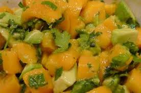 Avocado Mango Salad Recipe Avocado Wrap Recipes Mango Salad Mango Avocado Salad