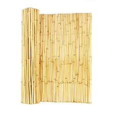 Backyard X Scapes Bamboo Fencing Natural 3 4in D X 4ft H X 8ft L Walmart Com Bamboo Fence Stock Tank Swimming Pool Tank Swimming Pool